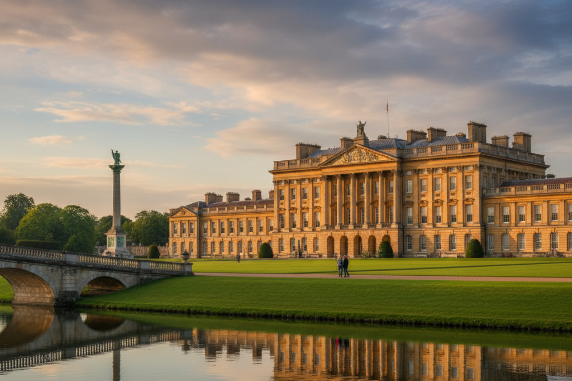 Magnificent rooms of the Highclere Castle