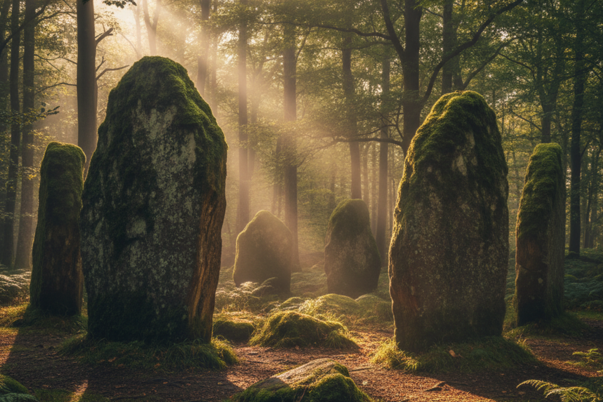 Stone circles in Culloden & Clava Cairn