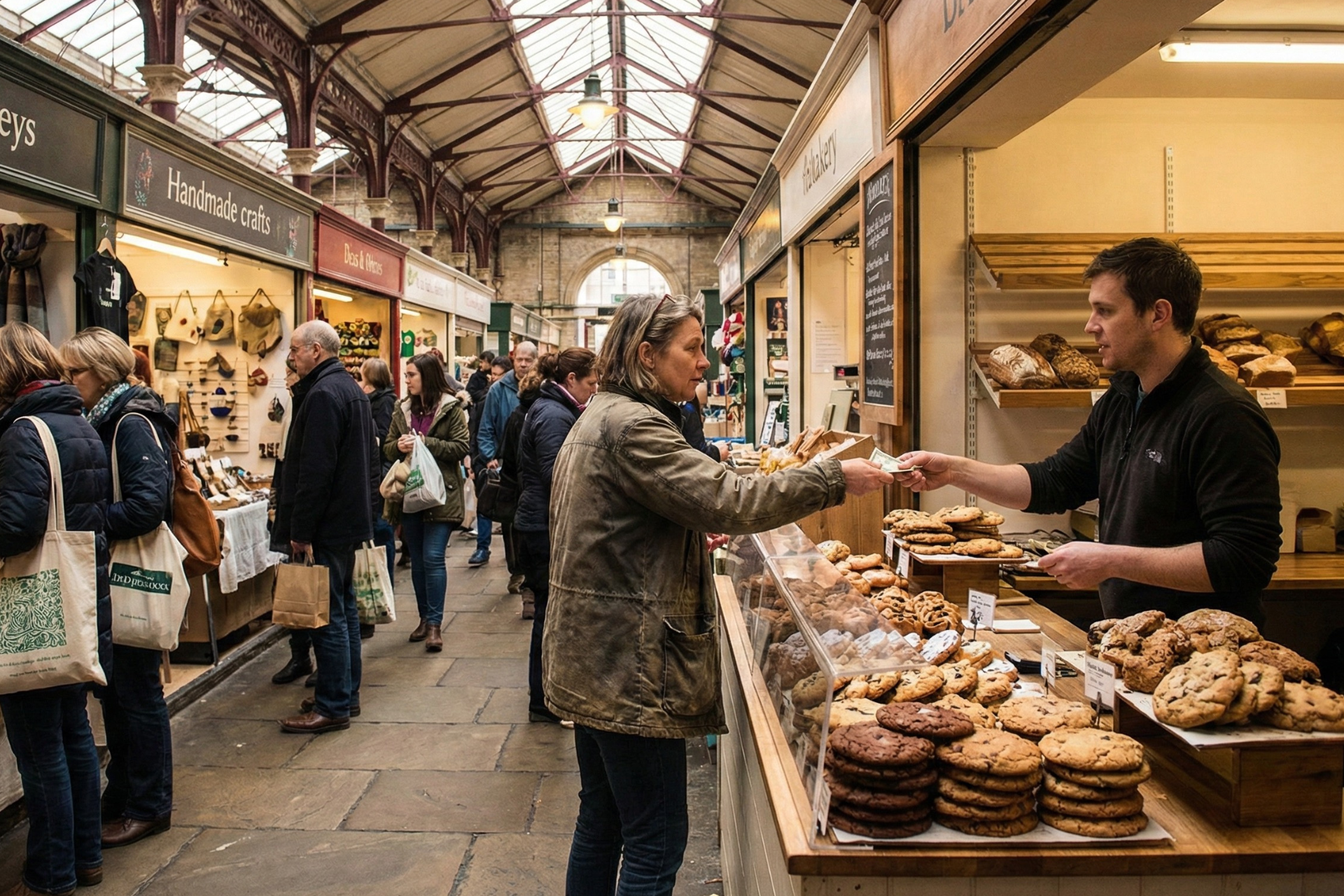 Inside the Covered Market