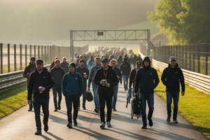 Belgian Grand Prix Tour Highclere Castle during the day
