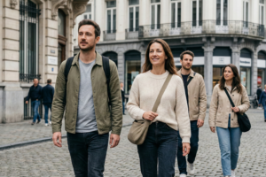 Celtic Highclere Castle during the day