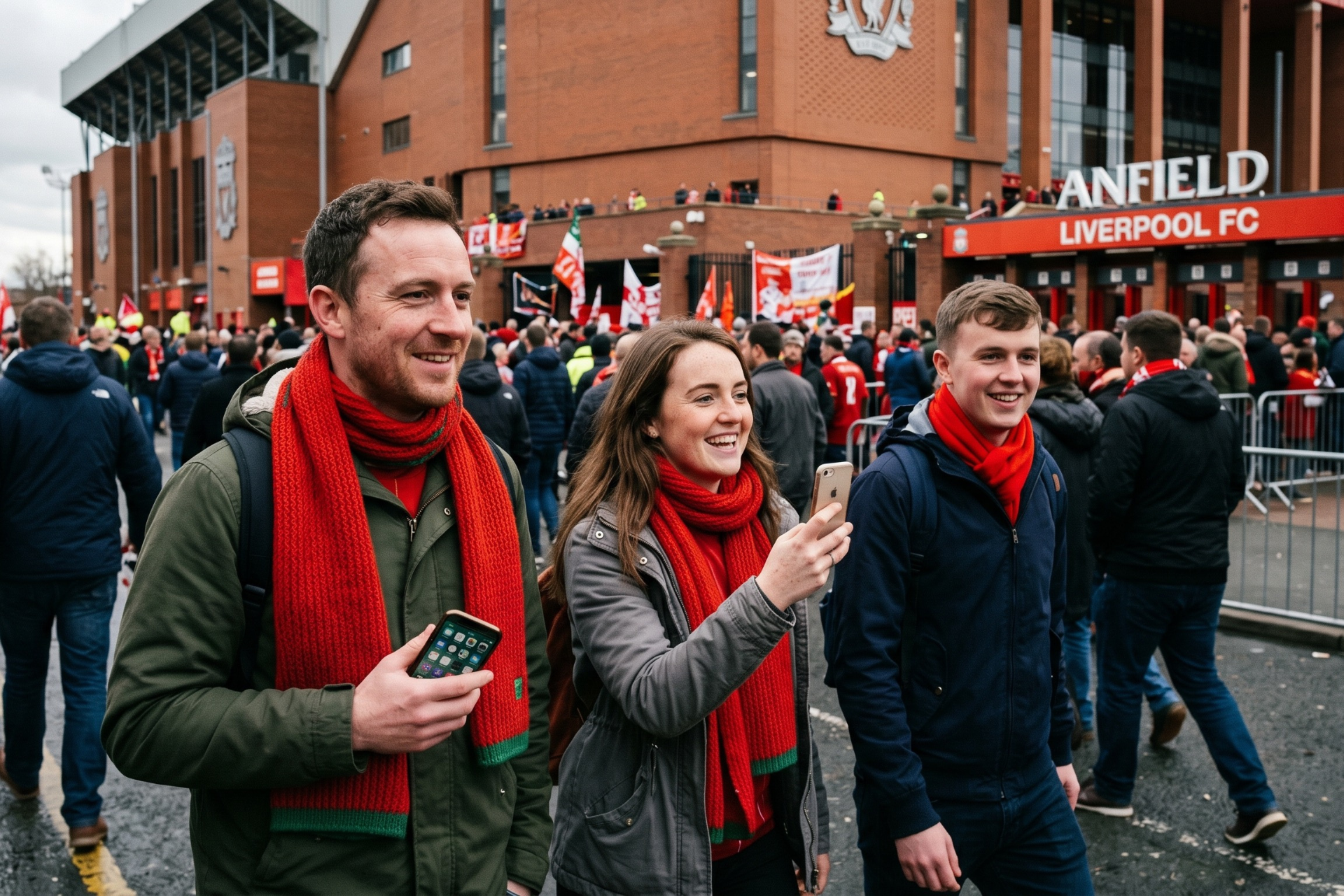 First-Time Fans Choose Liverpool Match Packages