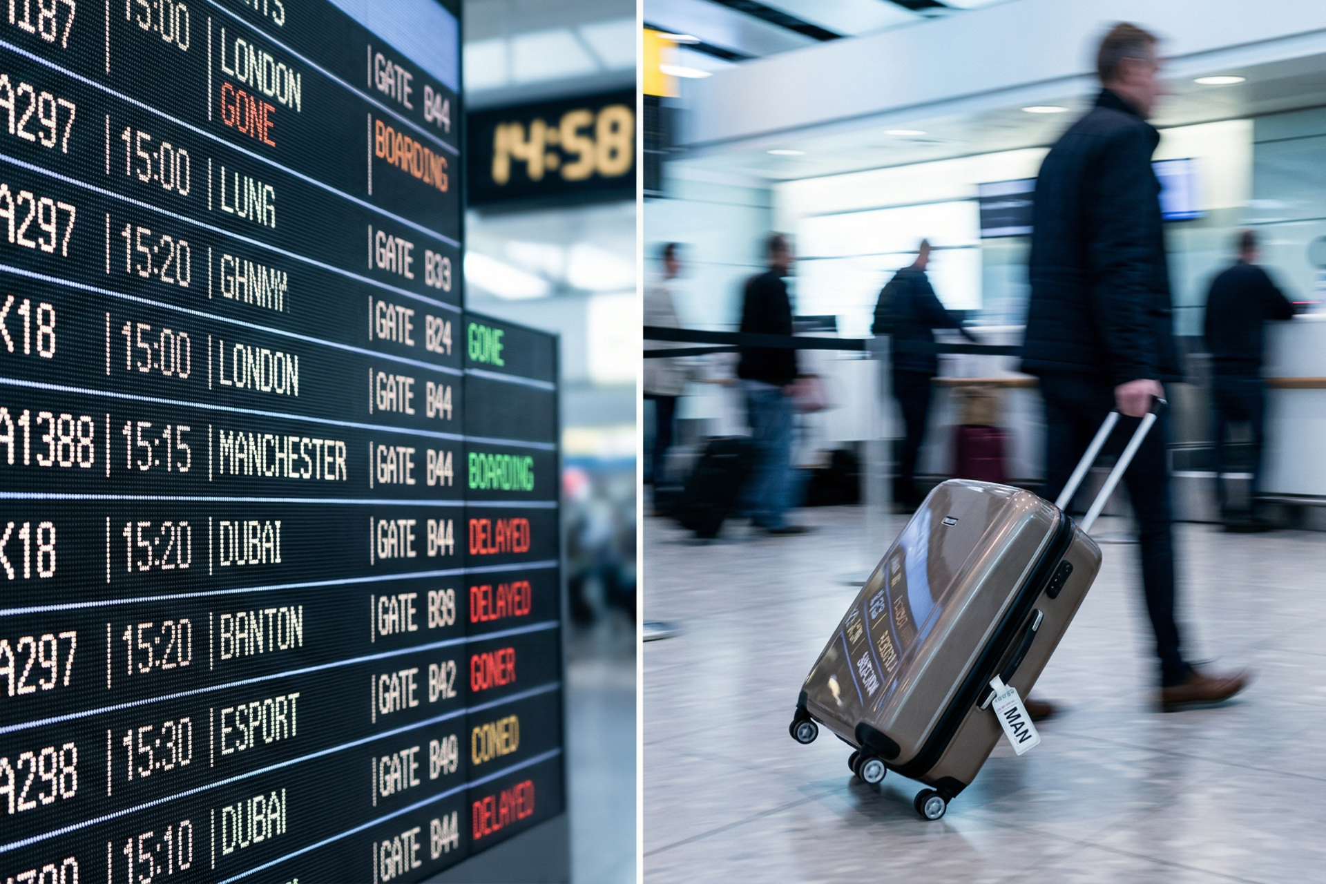Flying to a Manchester City Match