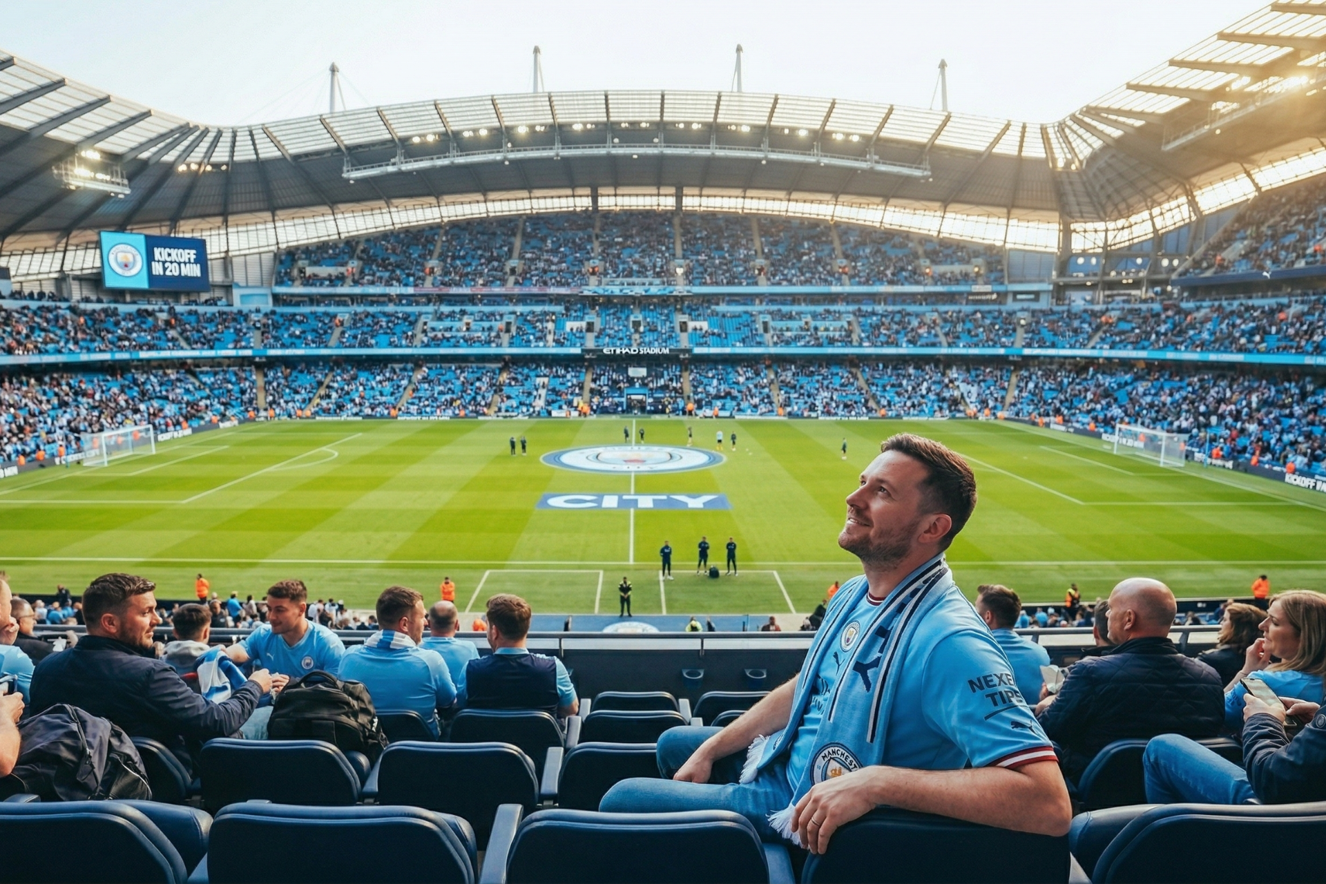 Make Manchester City trip feel like the reward 