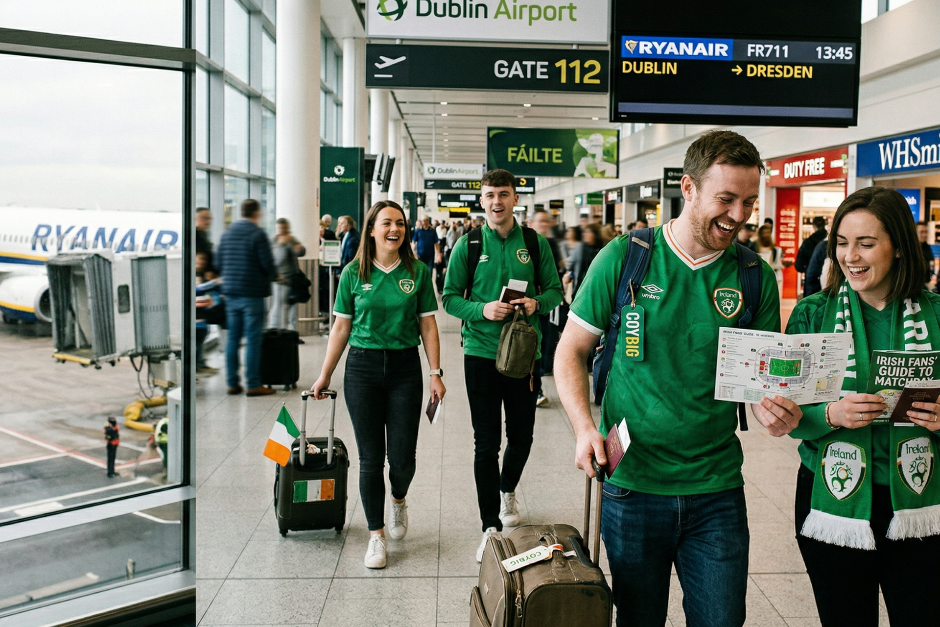 Irish fans planning a Liverpool match trip