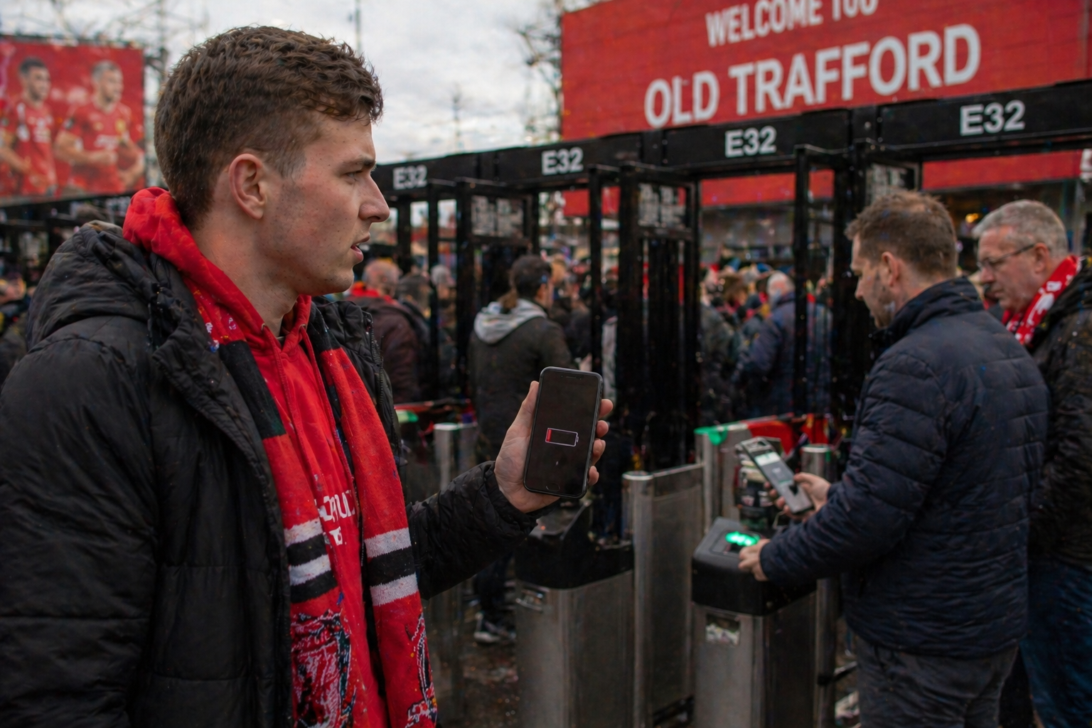 Fans Get Turned Away at Old Trafford