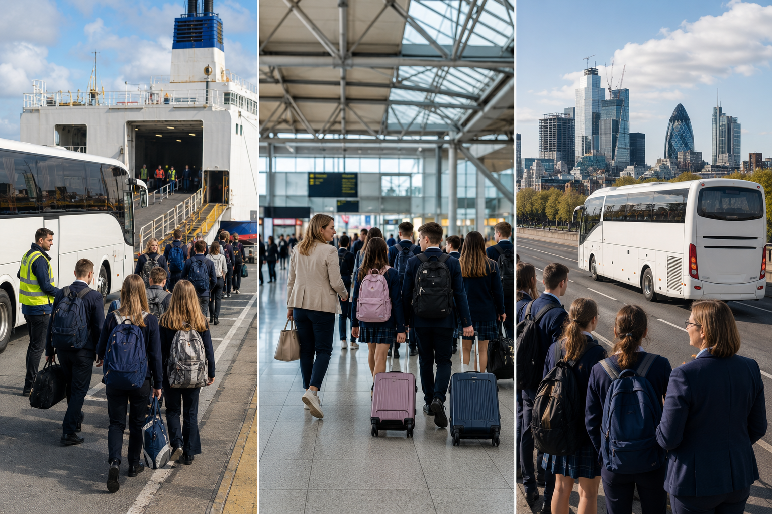 Travel from Ireland to London with a School Group: Ferry, Flight or Coach? Travel from Ireland to London with a School Group: Ferry, Flight or Coach?