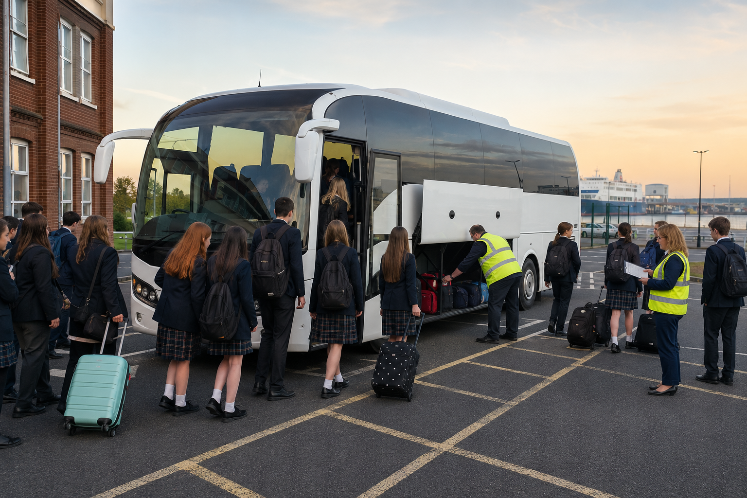 DIY vs organised school trip to London from Ireland Highclere Castle during the day