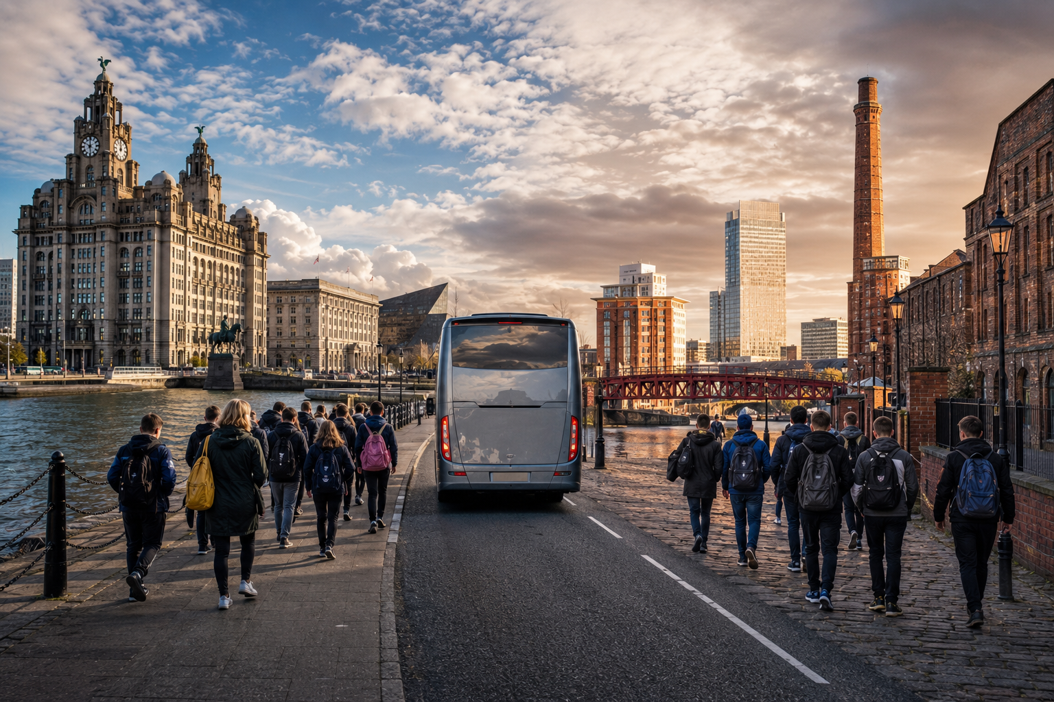 Liverpool and Manchester school trip